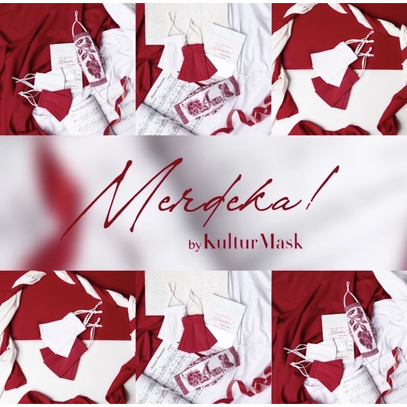 Masker Batik Kultur Edisi Merdeka - ADULT