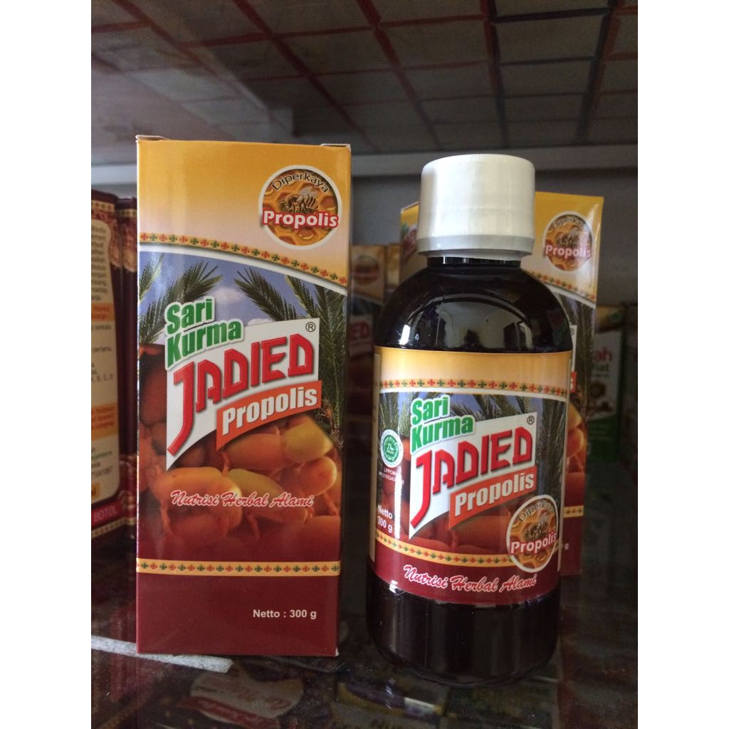 SARI KURMA JADIED PROPOLIS &quot;NUTRISI HERBAL ALAMI&quot;