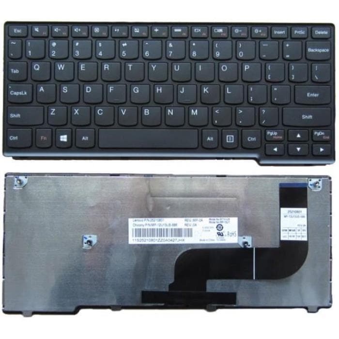 Keyboard LENOVO IdeaPad S215 S210 S210T S210-ITH MP-12U13U4-6864 Hitam BERGARANSI