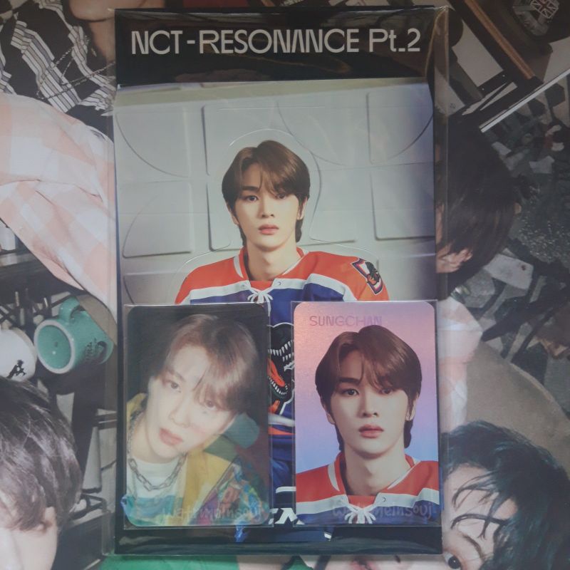 PC Photocard Lenti Holo + Standee Sungchan PT 2 RESONANCE