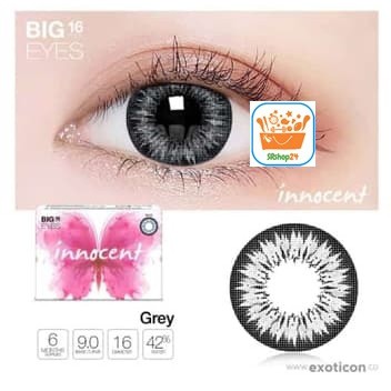 SOFTLENS X2 INNOCENT NORMAL BIG EYES 16MM GRATIS TEMPAT SOFLEN