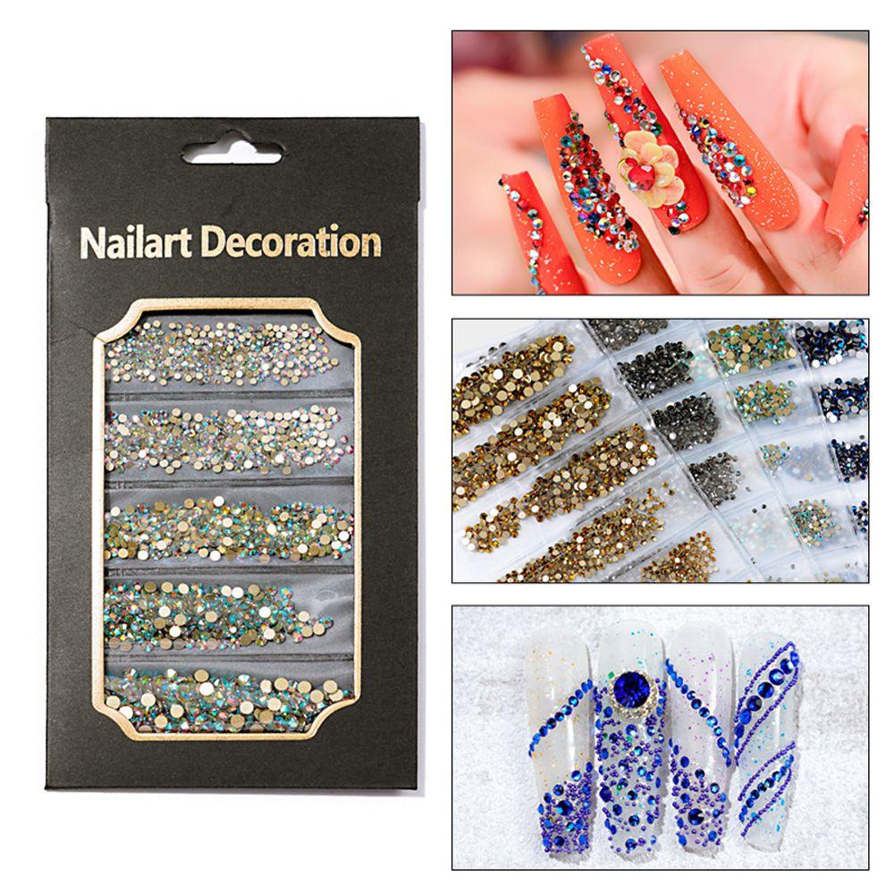 Mxbeauty Manik-Manik Berlian Imitasi Untuk Dekorasi Nail Art / Manicure DIY