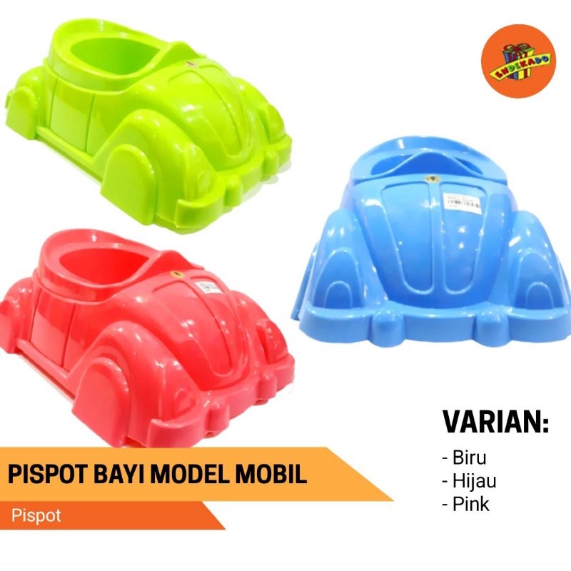 Pispot Bayi Model Mobil