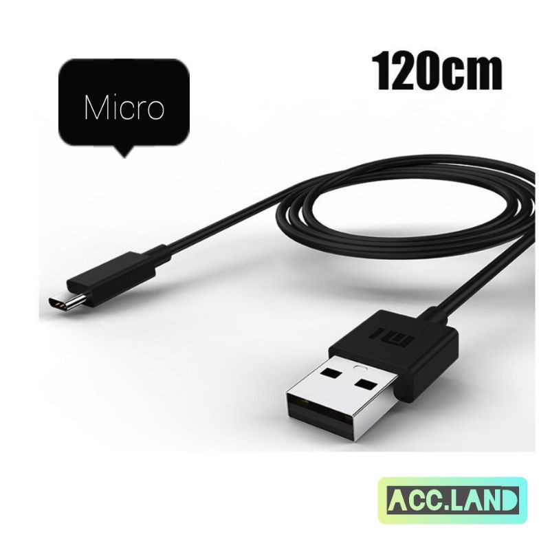Kabel data  MICRO USB 120CM HITAM for ALL TYPE