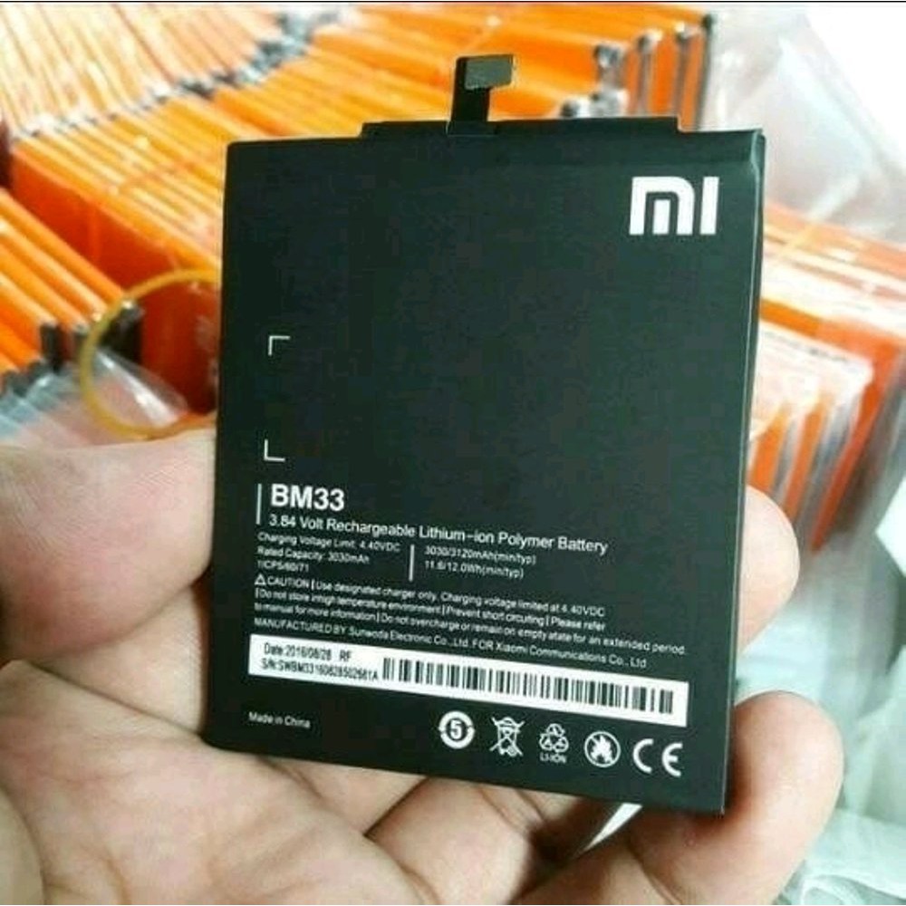 Battery Baterai Batre Batrei HP XIAOMI Mi4i Mi 4i BM33 BM 33 ORIGINAL XIAO MI Mi4i