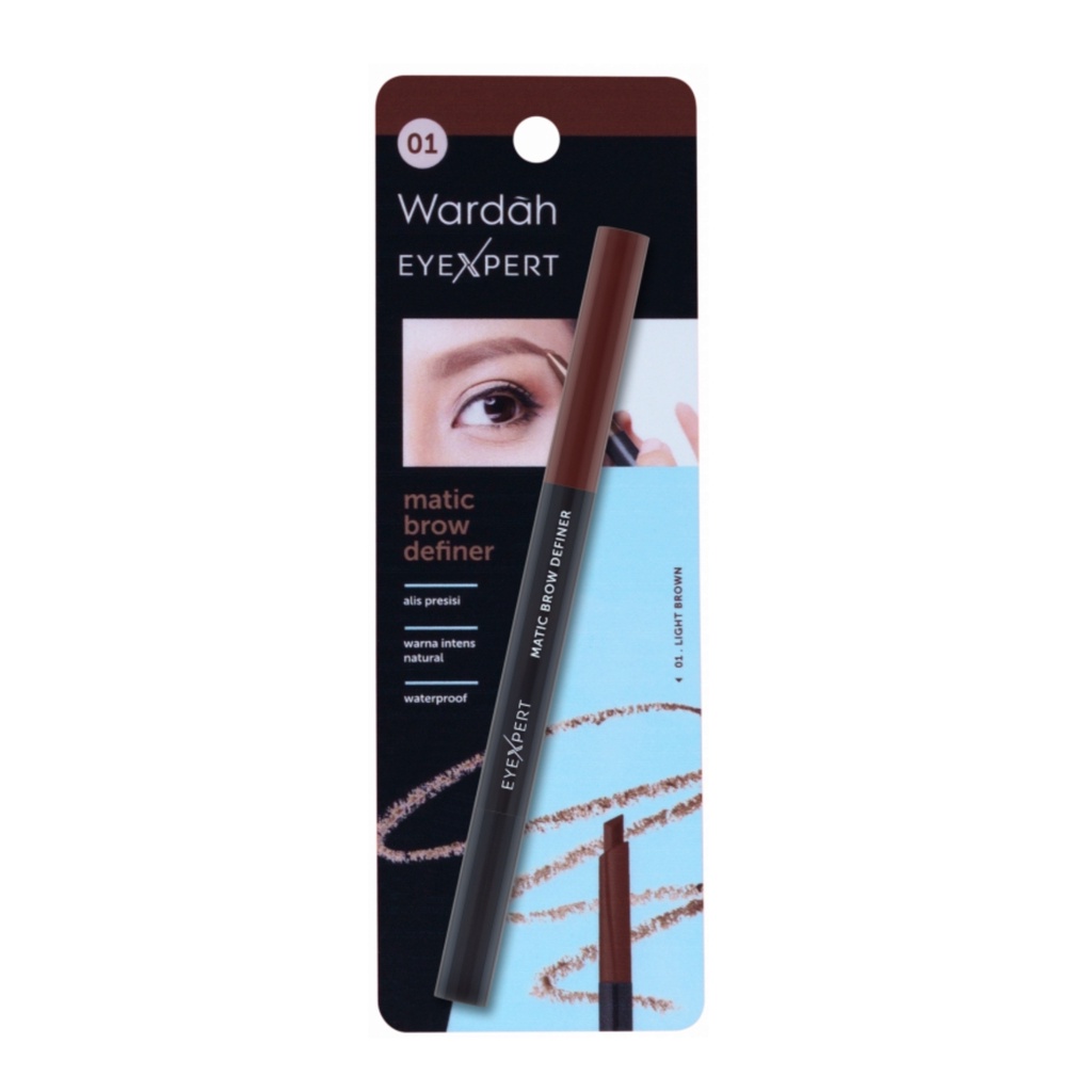 Wardah Eyexpert Matic Brow Definer - Eyebrow Matic