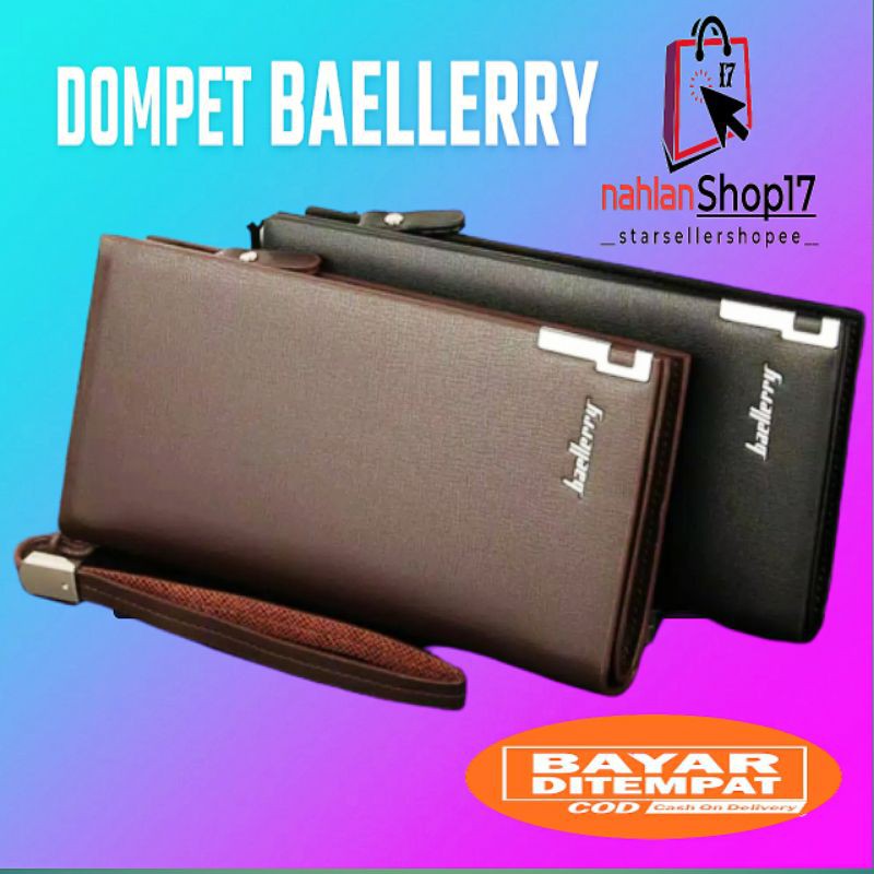 DOMPET PANJANG PRIA WANITA BAELLERRY / DOMPET COWOK  FASHION BAELLERRY IMPORT