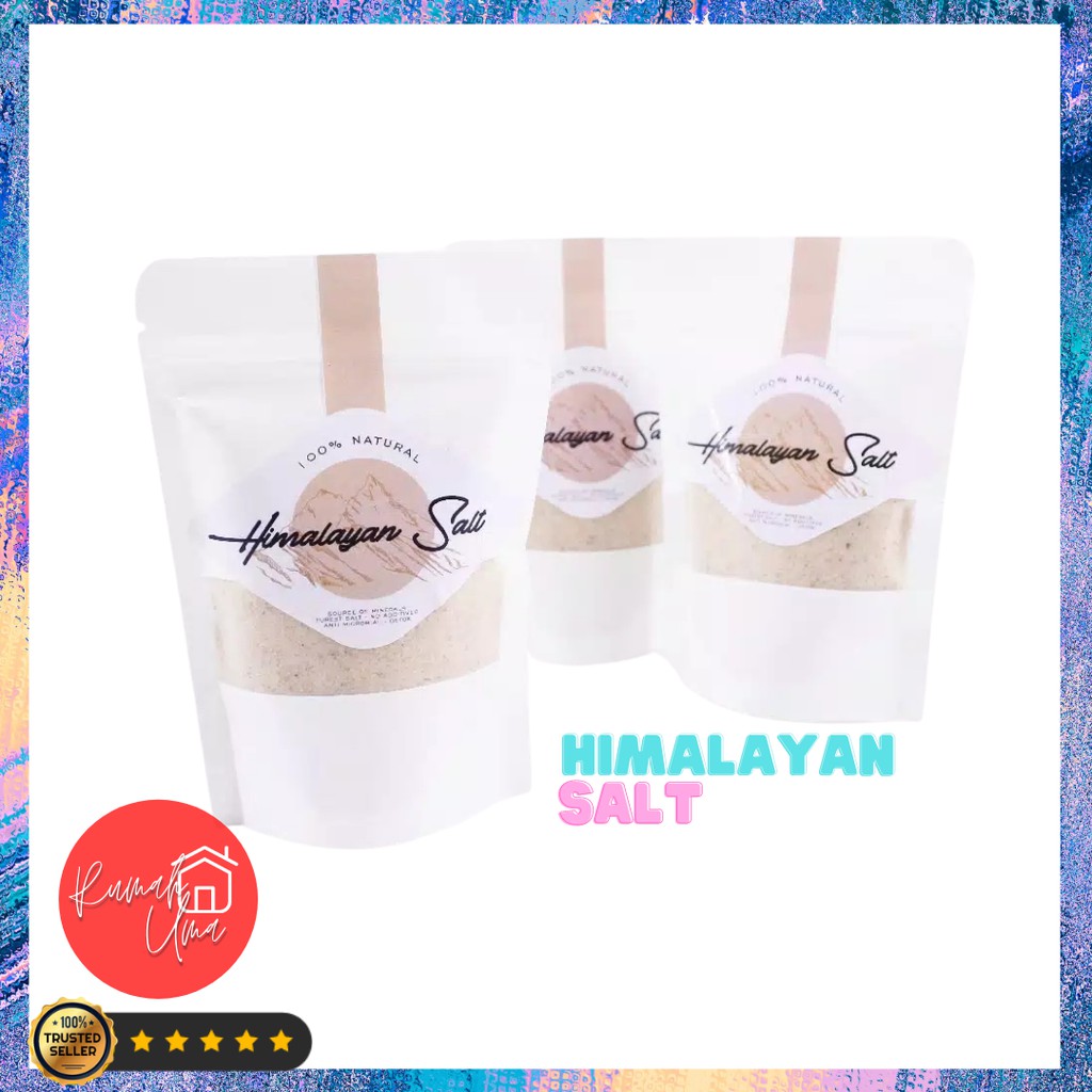 

Bumbu Dapur Garam Kasar Himalaya Pink Salt 500 gr Premium Original
