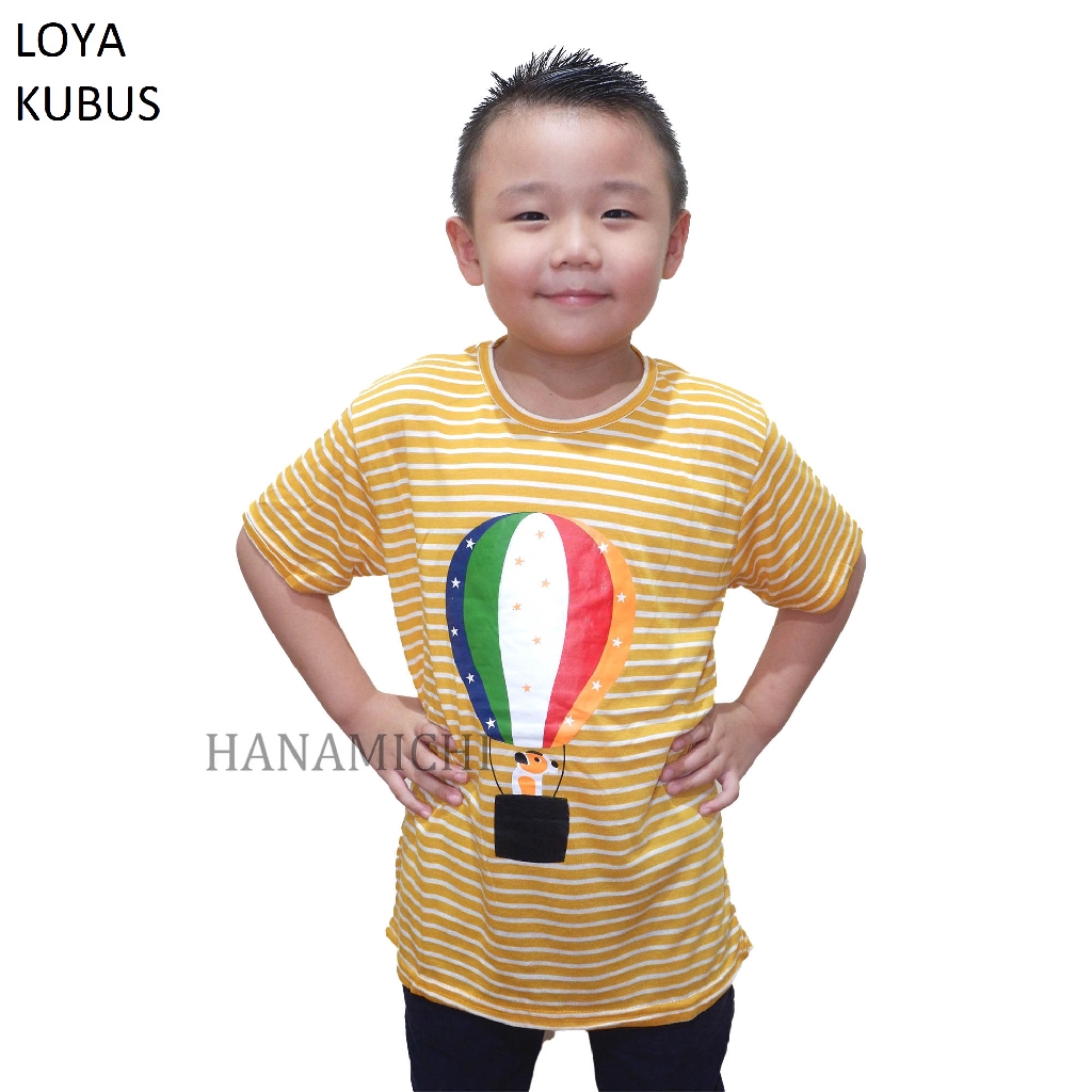 Hanamichi LOYA Kaos Anak Lengan Pendek