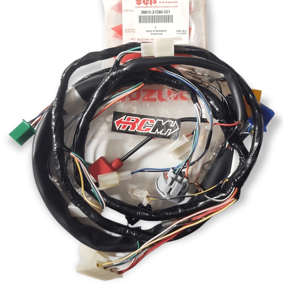 36610-21D90-001 CABEL CABLE BODY KABEL BODI WIRE WAYAR ASSY KOMPLIT MOTOR SUZUKI SATRIA 2 T 2T 2TAK 2 TAK HIU LSCM MALAYASIA ORI ORIGINAL SUZUKI SGP ASLI