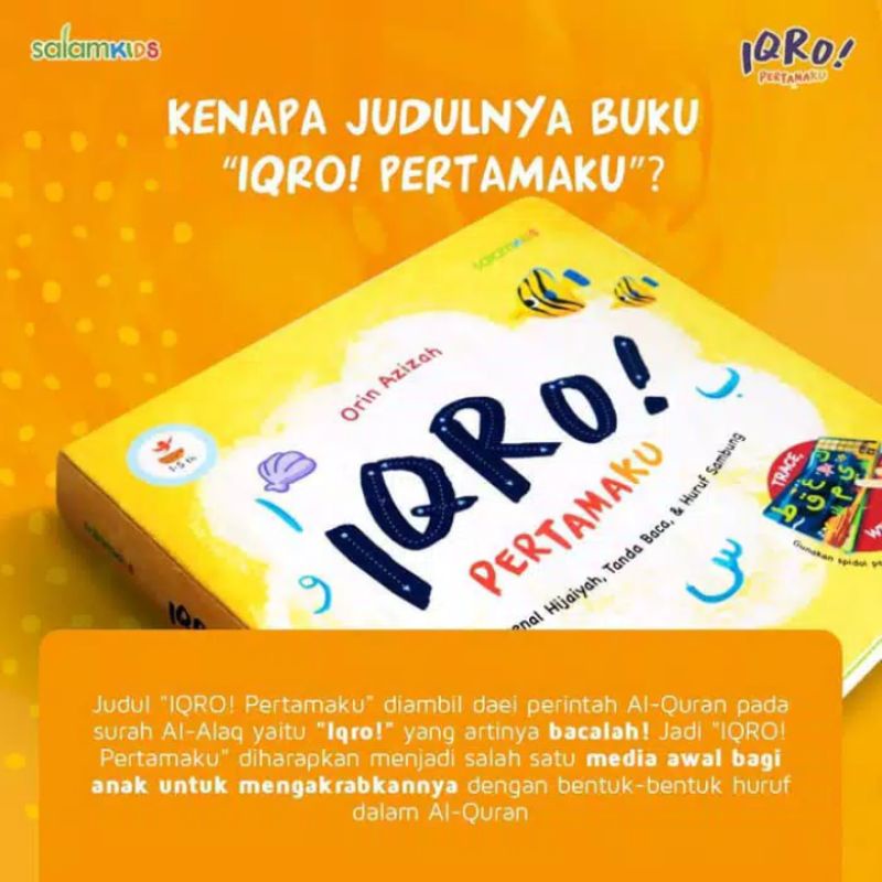 

IQRO' PERTAMAKU & MY FIRST IQRO'