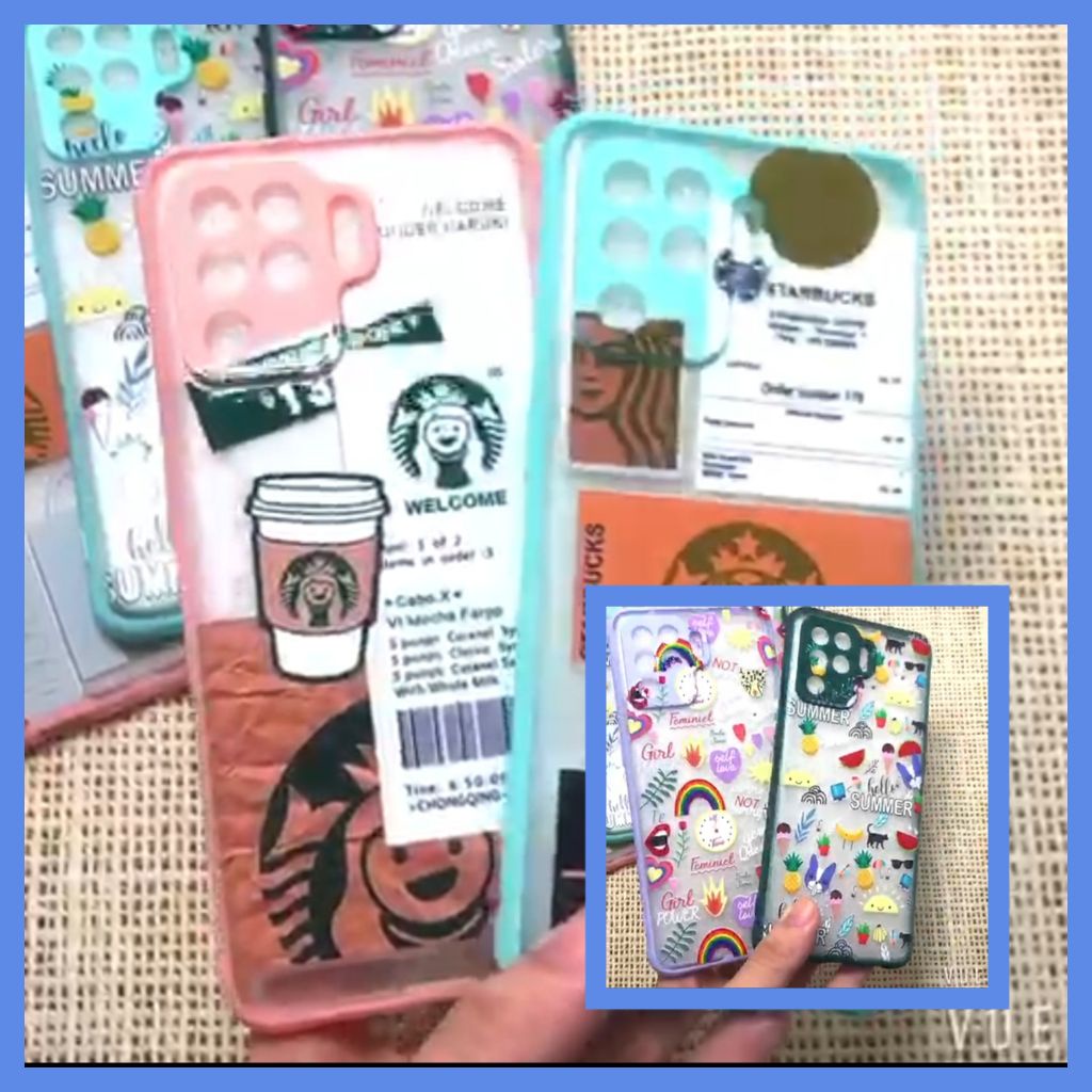 CUCI GUDANG  CASE MY CHOICE KARAKTER + PC OPPO A37 A5S A3S A9 2020 REDMI 9A 9C NOTE 10