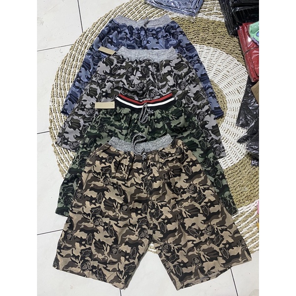 CELANA PENDEK KOLOR PRIA DEWASA MOTIF DORENG & CHINOS FULLPRINT