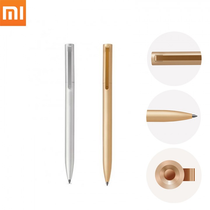

Pulpen-Original XIAOMI Mijia Metal Sign Pen 9.5mm Rollerball Pen PREMEC