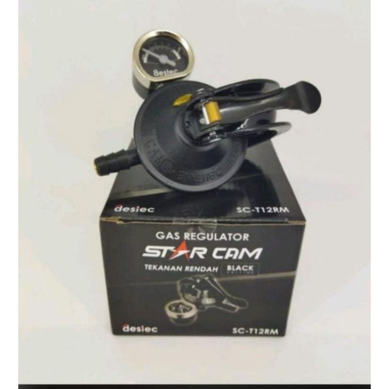 regulator gas starcam automatice safety gas meter untuk tabung 3kg, 5,5kg dan 12kg