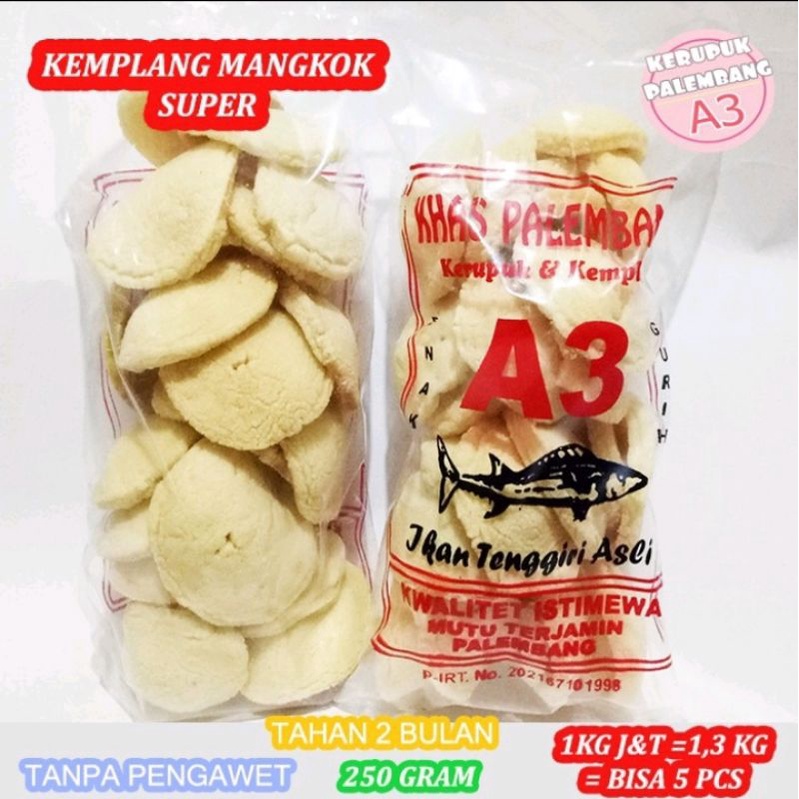 

Kemplang MANGKOK kerupuk MANGKOK super ikan tenggiri enak