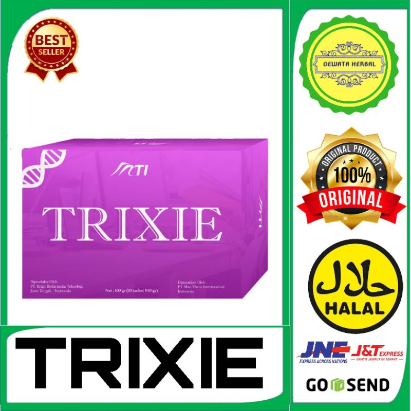 

TRIXIE - MINUMAN NUTRISI DENGAN ANTIOKSIDAN ALAMI - 1 box isi 10sch