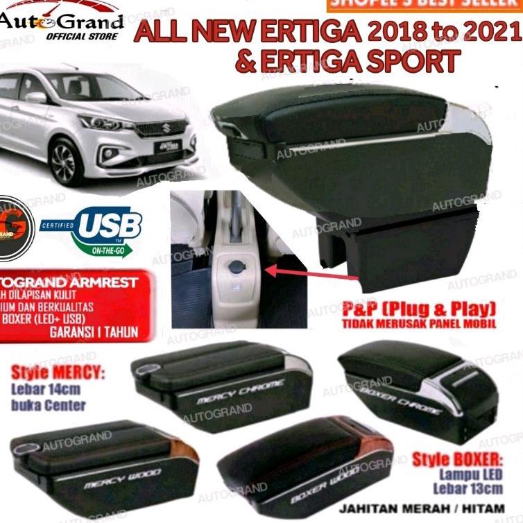 [Terupdate] ☏ Armrest All New Ertiga 2018-2021 - AUTOGRaND ARMREST ALL NEW ERTIGA CONSOLE BOX →↕ (Bi