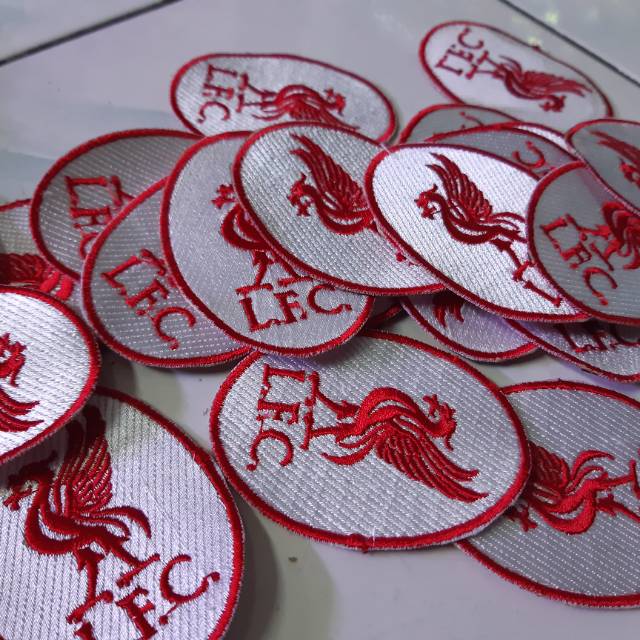 emblem patch bordir liverpool