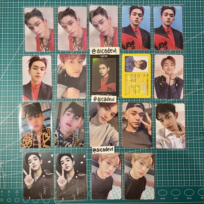 ★ LUCAS PHOTOCARD ★ resonance past arrival future departure kihno atw totms empathy kick back hitchh