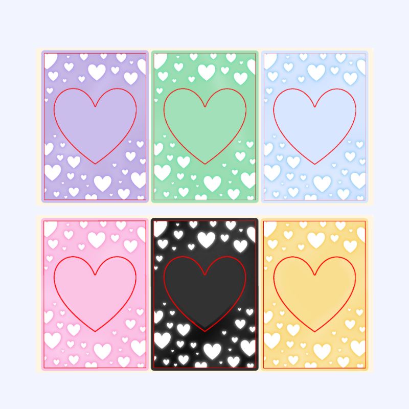 eystudios - Heart Frame Deco Sticker