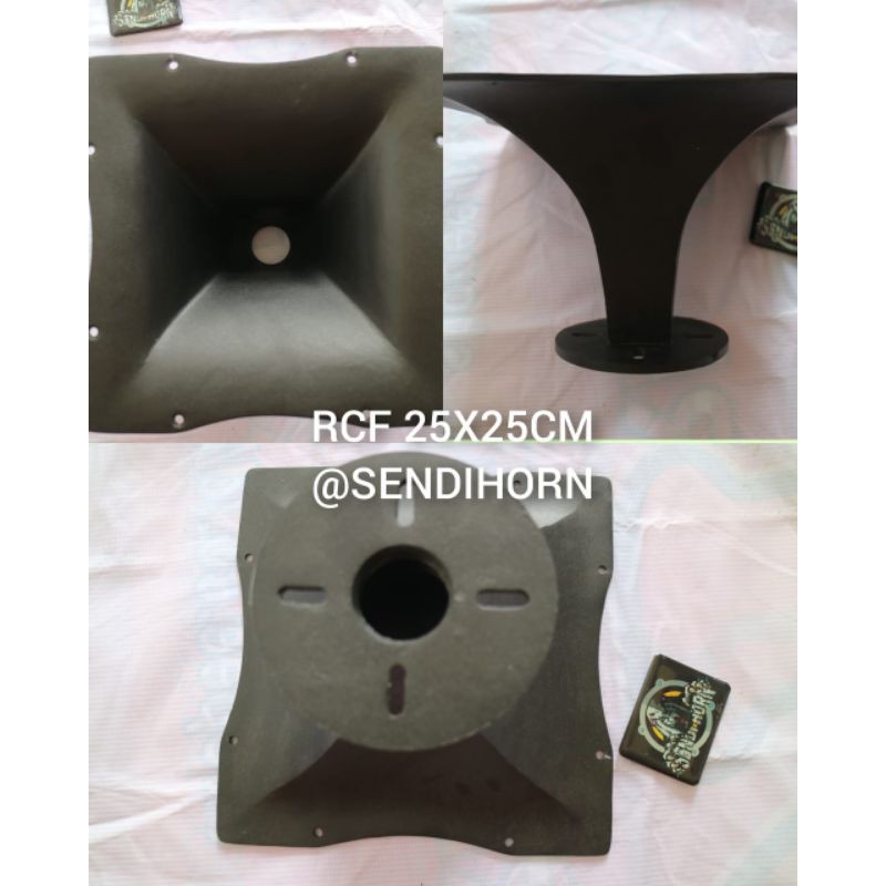 Horn Rcf 25x25 Line Array Driver Twetter