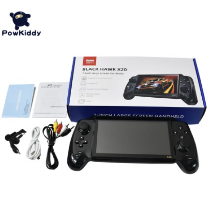 POWKIDDY X21 Portable Retro Game Handheld Video Game Console 7.0 Inch