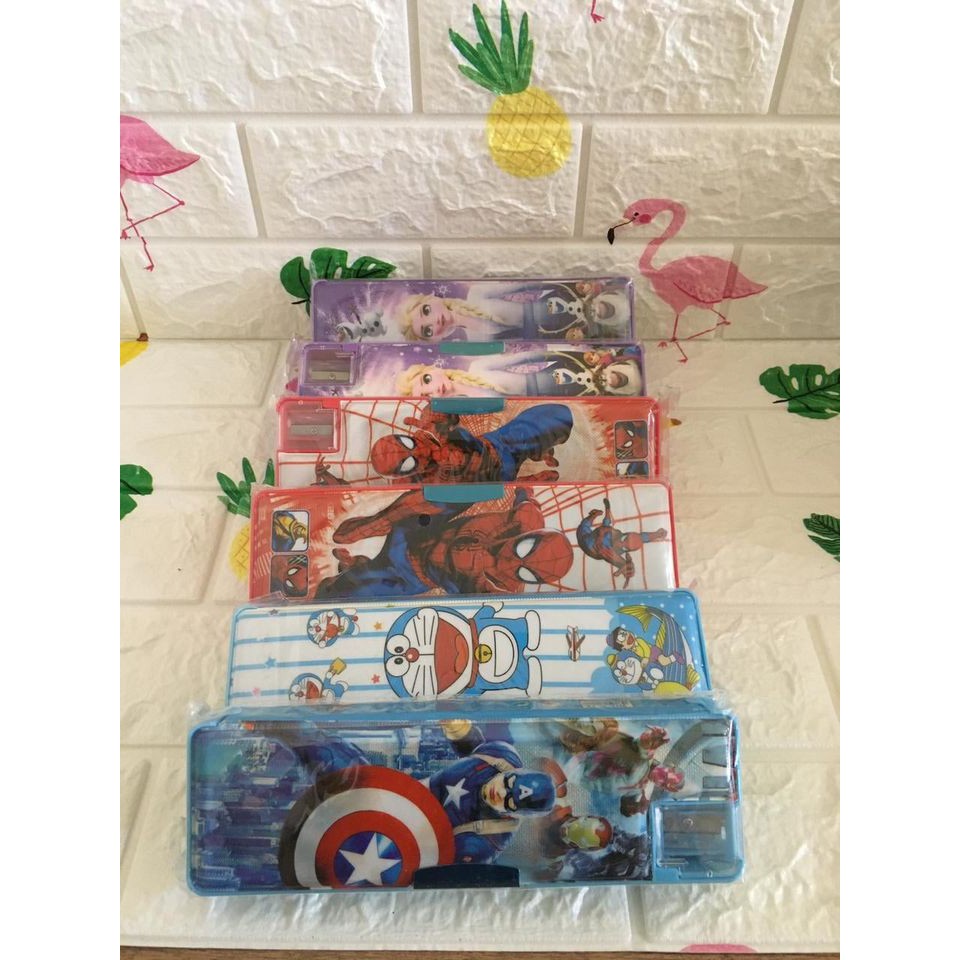 

Tempat pensil rautan motif lucu