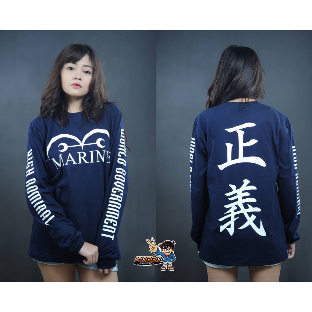 Longsleeve Anime Marine Admiral Big One Piece