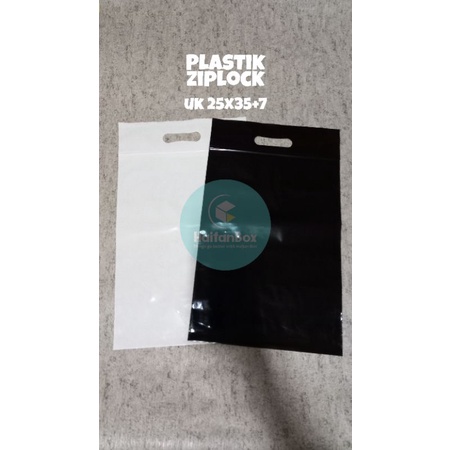 

Plastik Ziplock / Klip Pond uk 25x35+7cm Polos