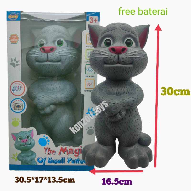 Boneka Tomcat Kucing Besar The Magic Of Small Partners Free Baterai