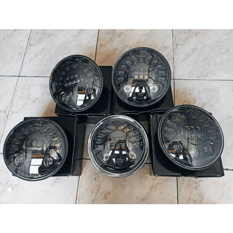 LAMPU DAYMAKER 7 INCH ORIGINAL PNP MEGAPRO TIGER SCORPIO NINJA R NINJA SS KUALITAS TERBAIK