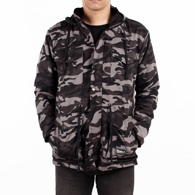 (BISA COD ) JAKET PARKA ARMY ORIGINAL