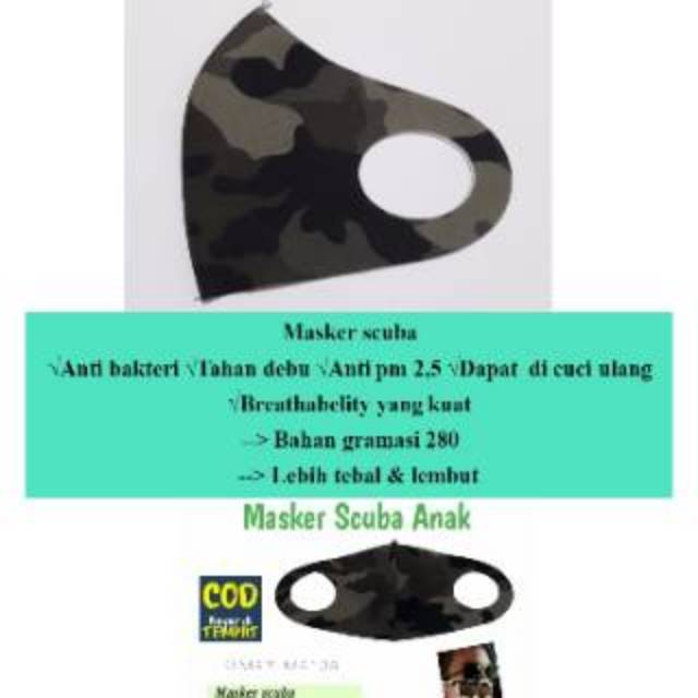 Masker anak scuba /masker dewasa /masker murah /masker original / masker corona