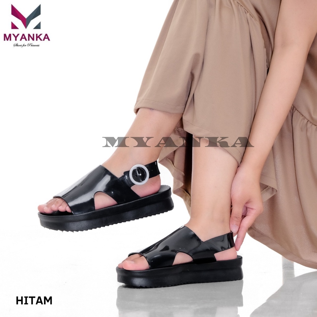 Myanka Jelly Shoes Platform Naka