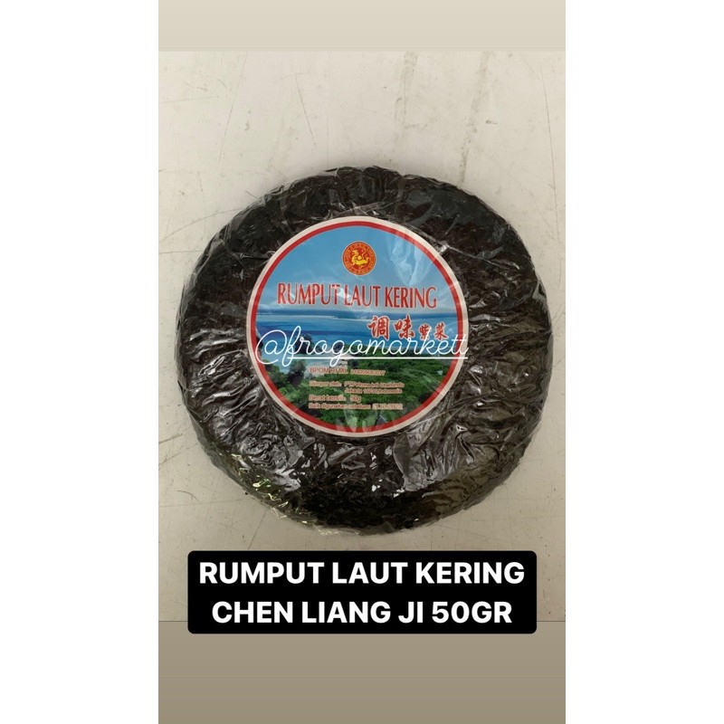 Dried Seaweed Rumput Laut Kering Chen Liang Ji 50gr