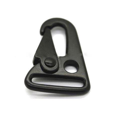 Carabiner Pengait Tali Strap Tas / strap tas selempang Murah - Black