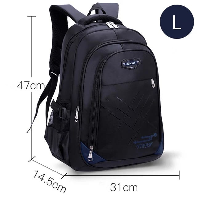 ATM_Ransel Sekolah Anak Laki-Laki BackPack Tas SD SMP Punggung Laptop Sekolah IMPORT