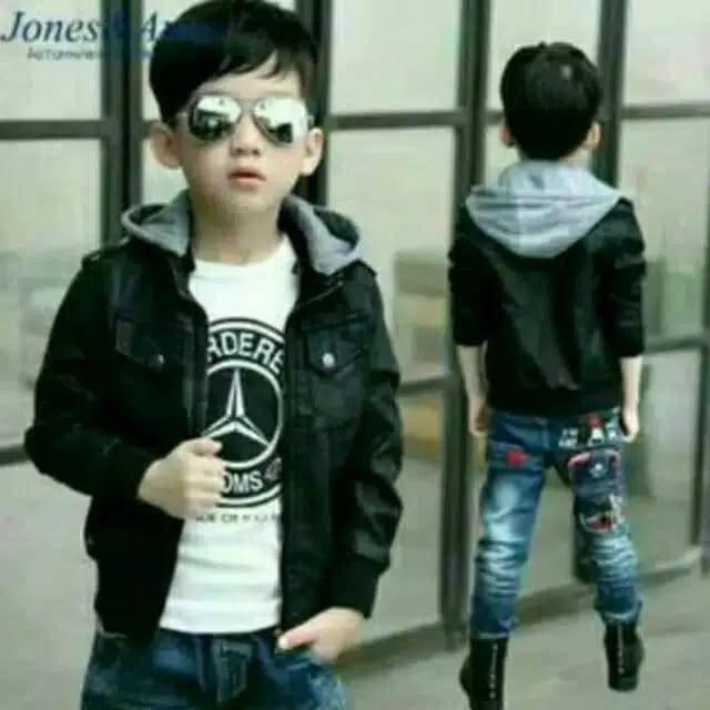 Jaket anak keren garut sintetis model terbaru unik