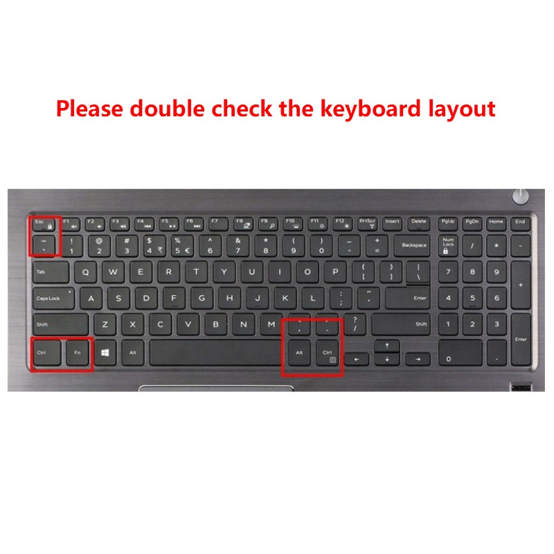 For 15.6 Inches DELL 15E-4725B 4525B Soft Ultra-thin Silicone Laptop Keyboard Cover Protector