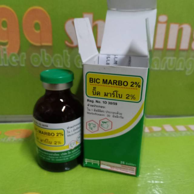 bic marbo 2persen 2% obat ayam tarung sakit infeksi bengkak kaki lemas gemetar saraf snot muka bengkak sehabis tarung 25ml asli impor bkk