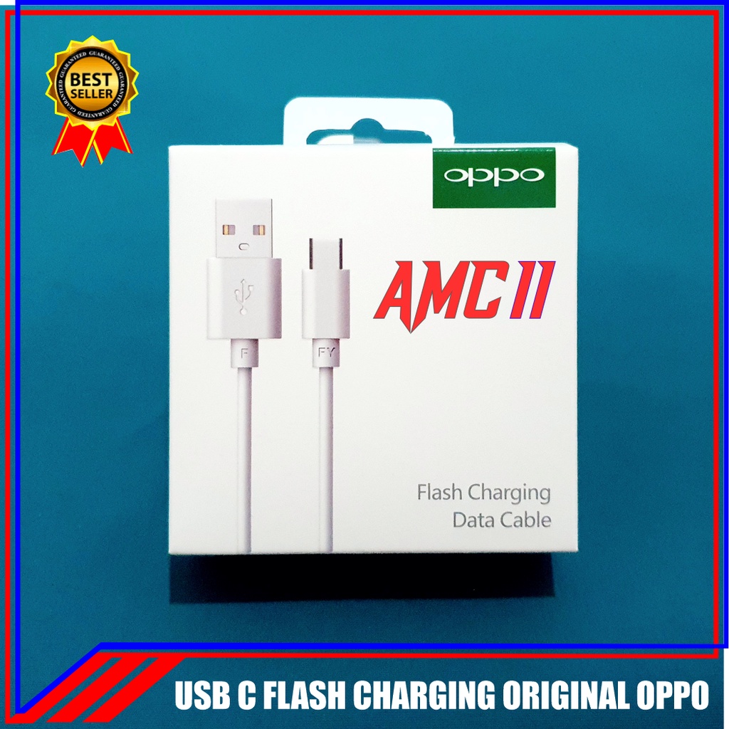 Kabel Data Oppo A16 Oppo A74 5G ORIGINAL 100% Fast Charging Type C