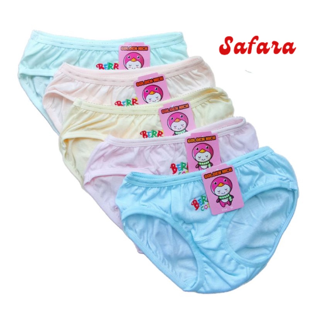 GOLDEN NICK CELANA DALAM | (ISI 3 PCS) CD GN 1188 ANAK PEREMPUAN MOTIF GOLDEN NICK1188