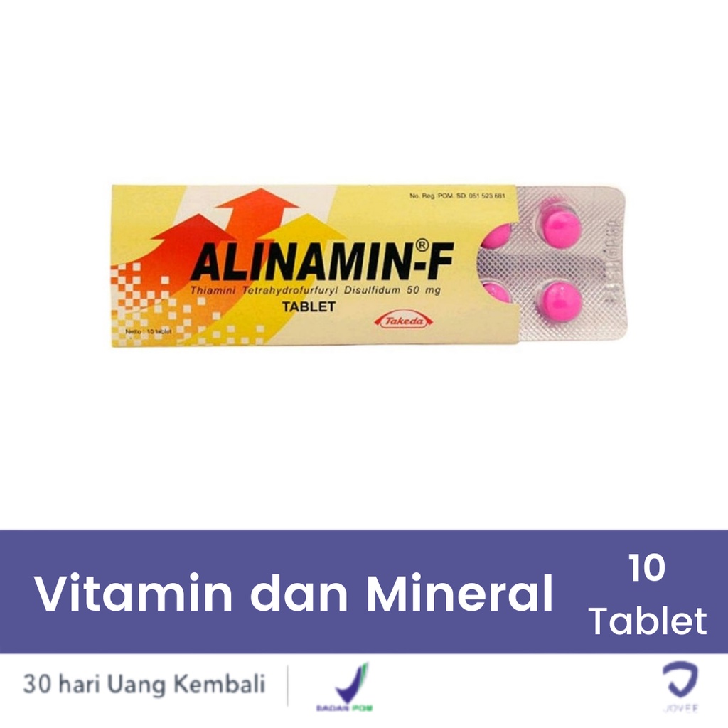 Alinamin-F 10 Tablet - JOVEE