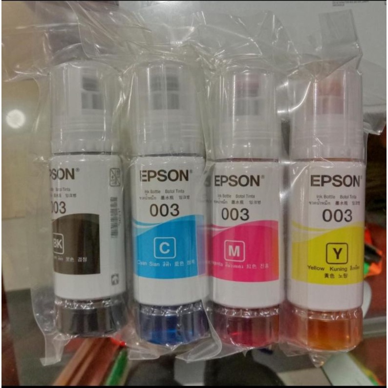 tinta original epson 003 untuk type L3110 L3210 L3250 L3150