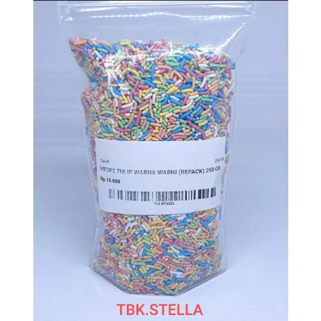 

MESES TULIP WARNA WARNI 250 GR