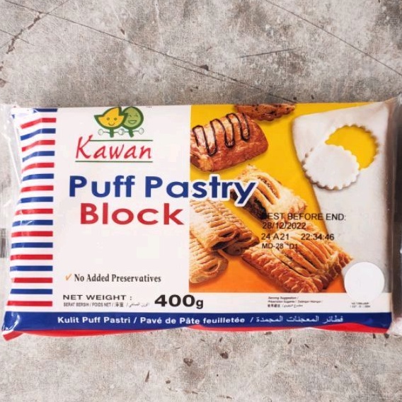 

Kawan Puff Pastry Block 400gr