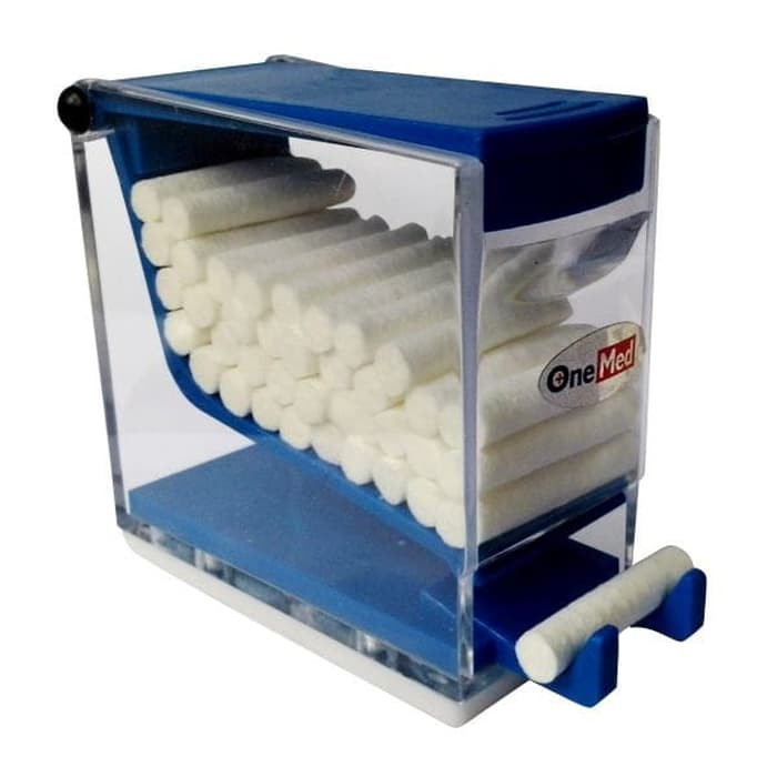 New Dental Cotton Roll Dispenser Biru OneMed