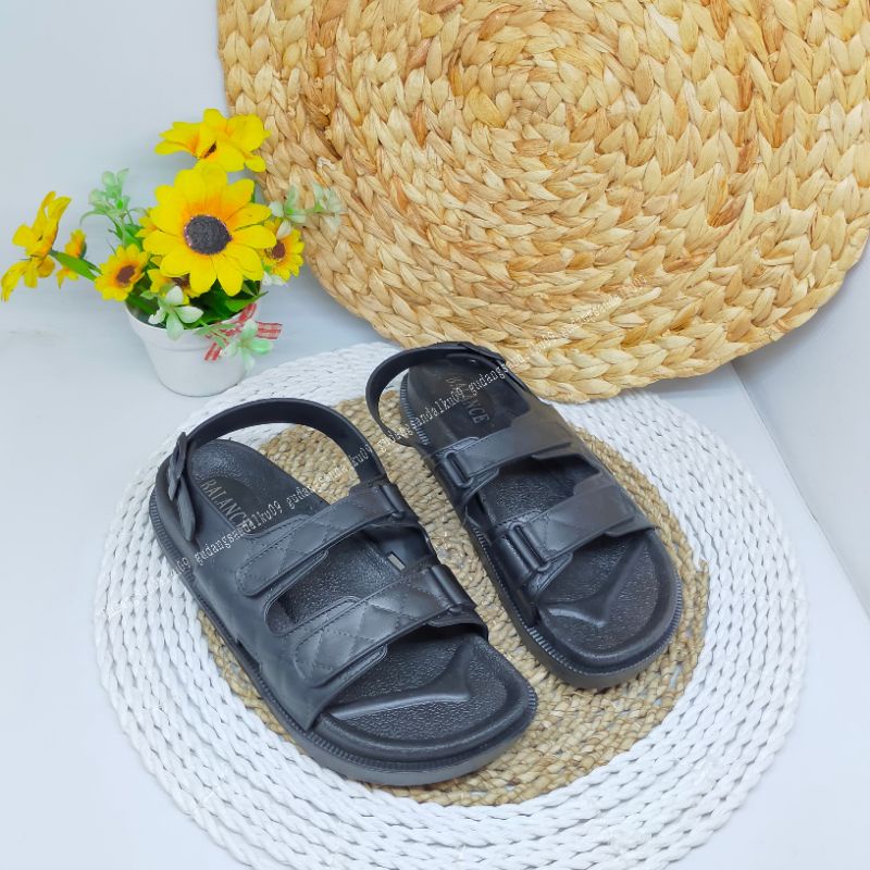 PROMO 12.12 BIGSALE   Sandals Wanita Import Sandal Jelly Sandal gunung Sendal Karet Untuk Traveling Hiking Birken JW01