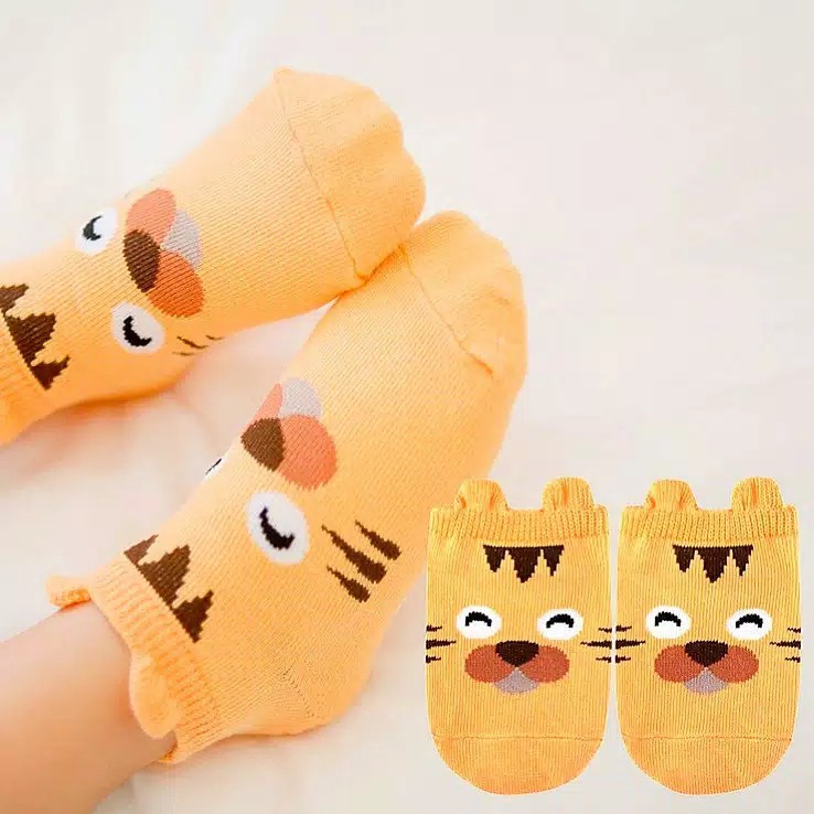 KAOS KAKI BAYI KARAKTER Kaos Kaki Baby Anti Slip KAOS KAKI CUTE ANIMAL Kaos Kaki Motif Binatang 3D